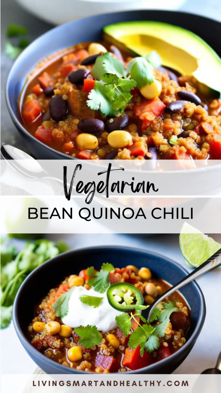 vegetarian bean quinoa chili