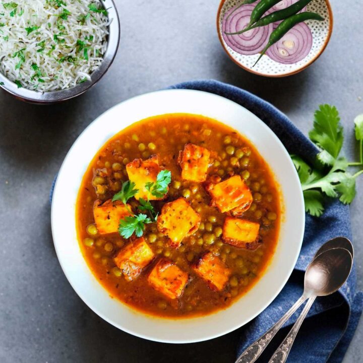 paneer matar recipe