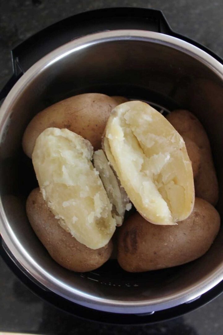 baking potatoes in pressure cooker