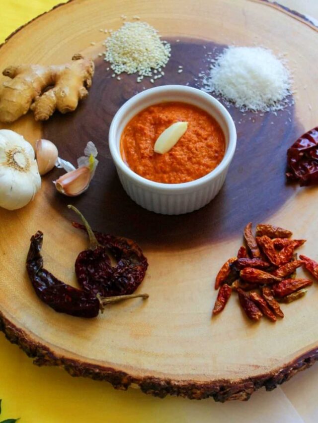 Red Chutney Mysore Dosa Chutney