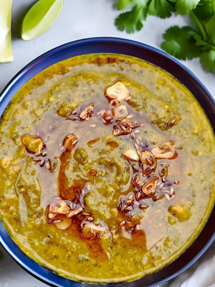Wholesome Green Moong dal [Mung Bean Curry] Living Smart And Healthy