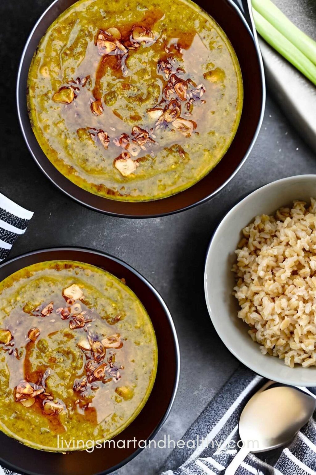 Healthy Broccoli Palak Dal [Spinach Dal Indian Recipe] Living Smart