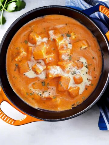 butter paneer masala recipe