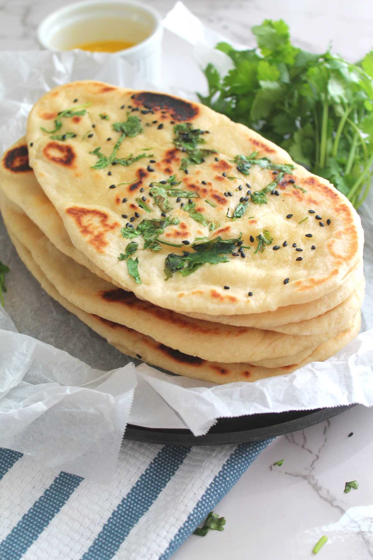 recipes for naan bread