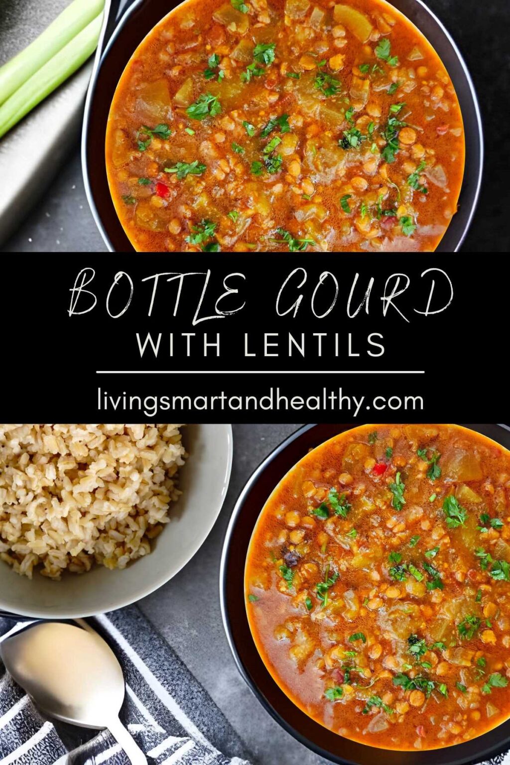 Lauki Chana Dal Pressure Cooker Living Smart And Healthy
