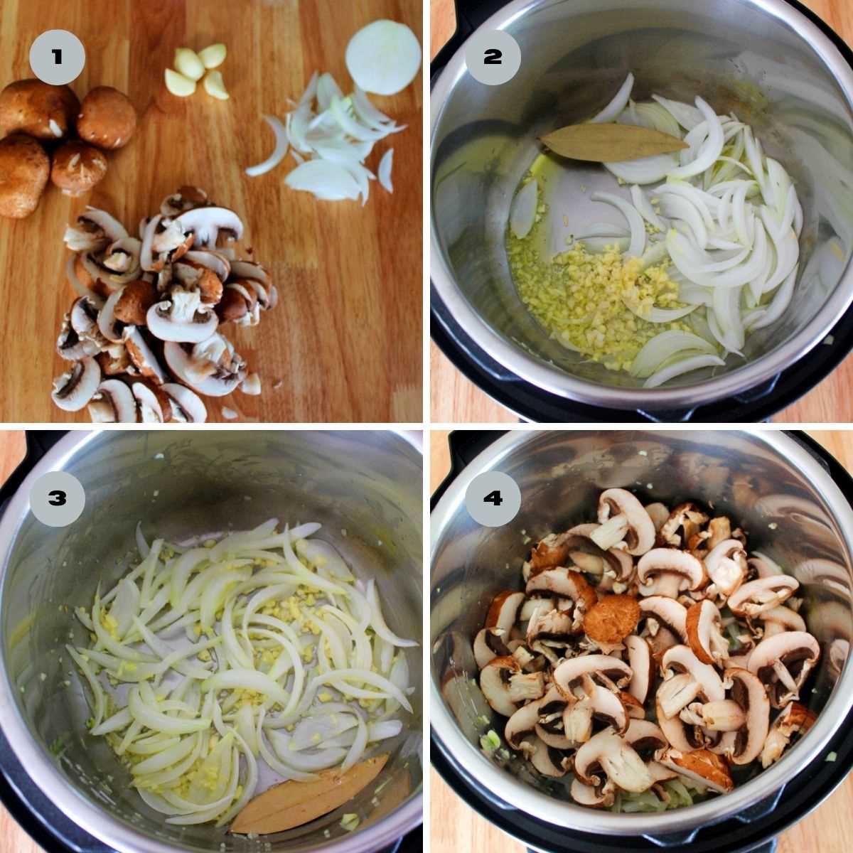 mushroom rice recipe
