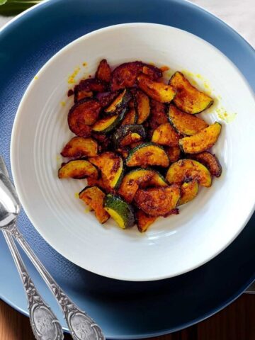 Indian style zucchini