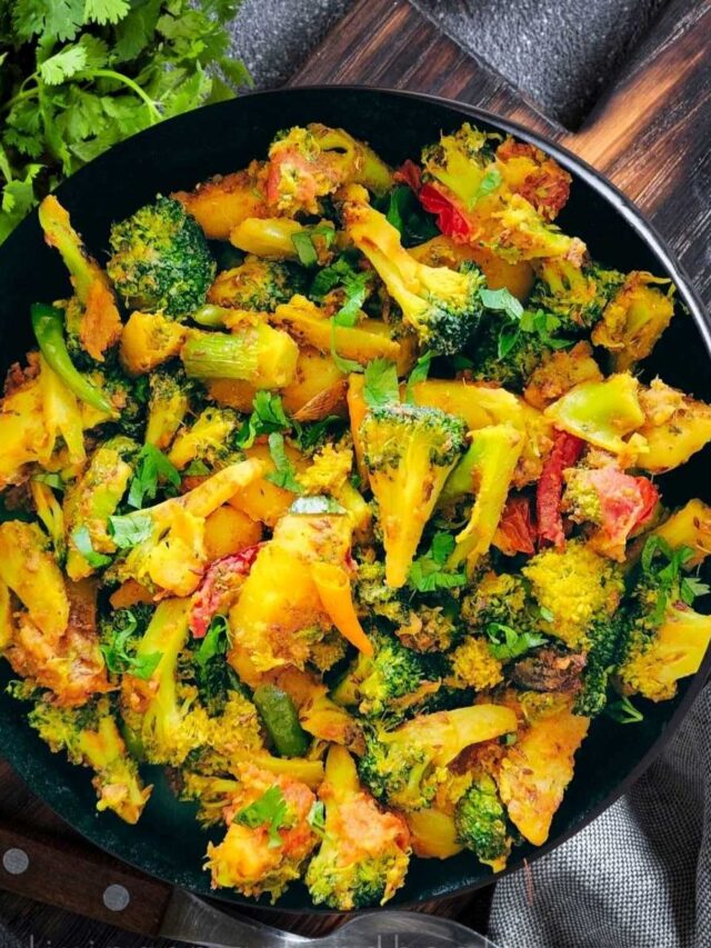 10-Minute Air Fryer Broccoli | Indian Broccoli Recipe - Living Smart