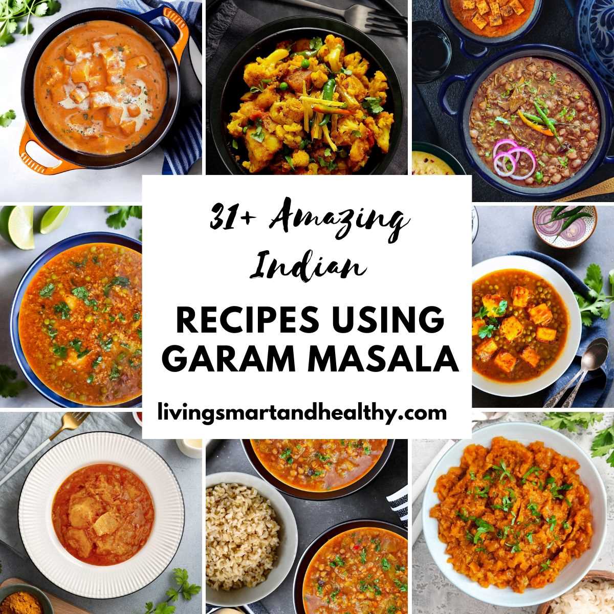 recipes with garam masala