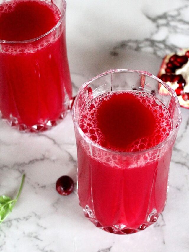 Cranberry Pomegranate Juice Recipe