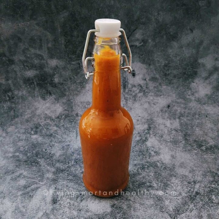 Easy Homemade Hot Sauce Recipe Without Fermenting Living Smart And Hot Sauce Recipe 720x720