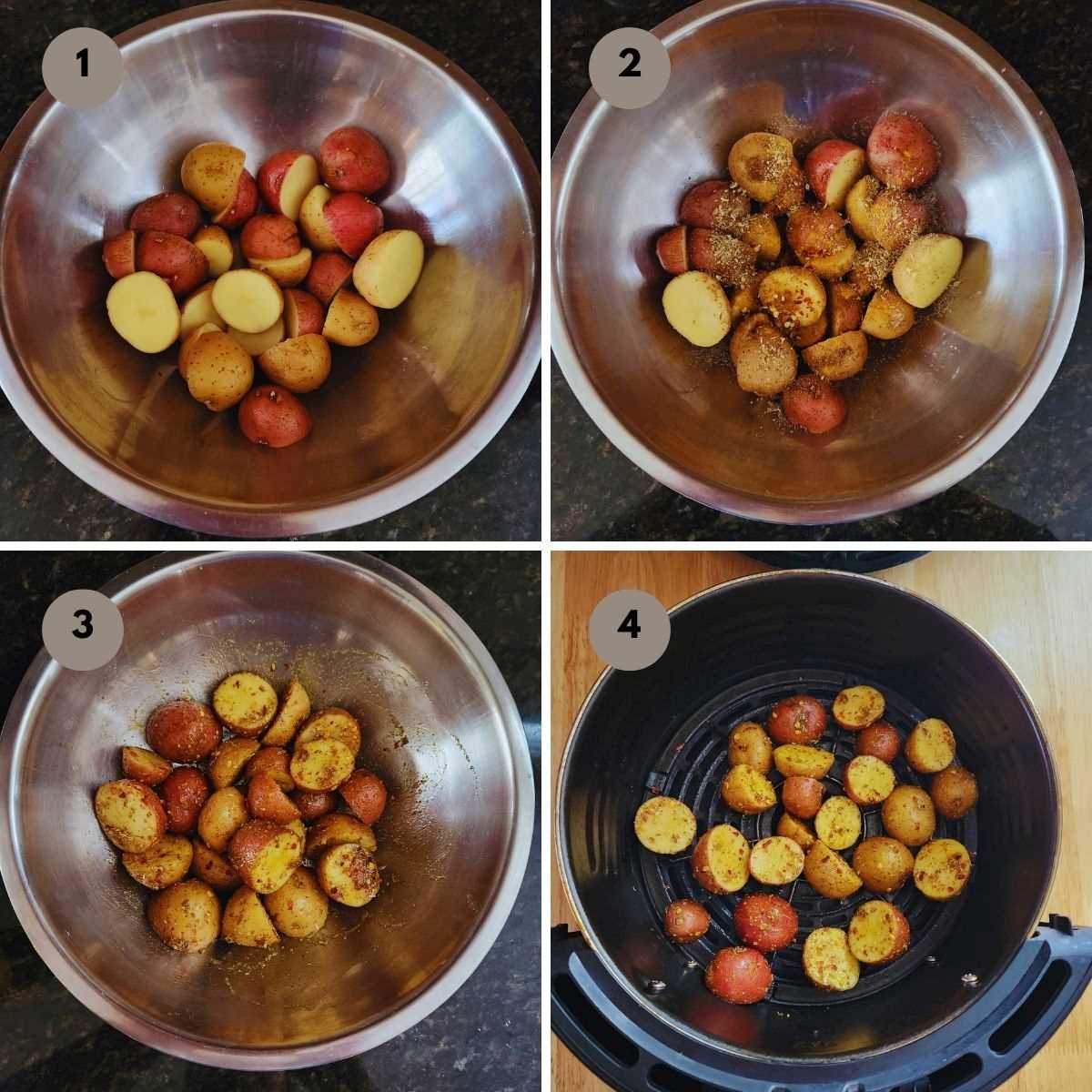 air fryer small potatoes