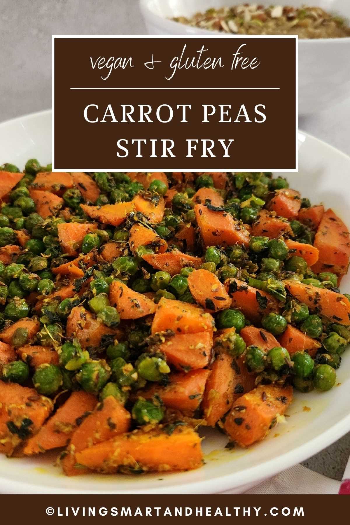 carrot and peas