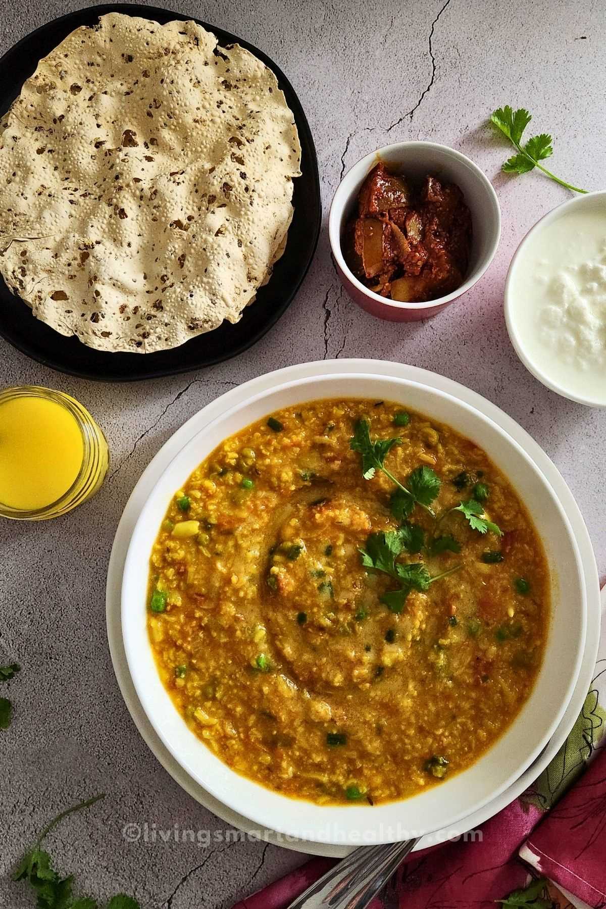 masala khichdi recipe