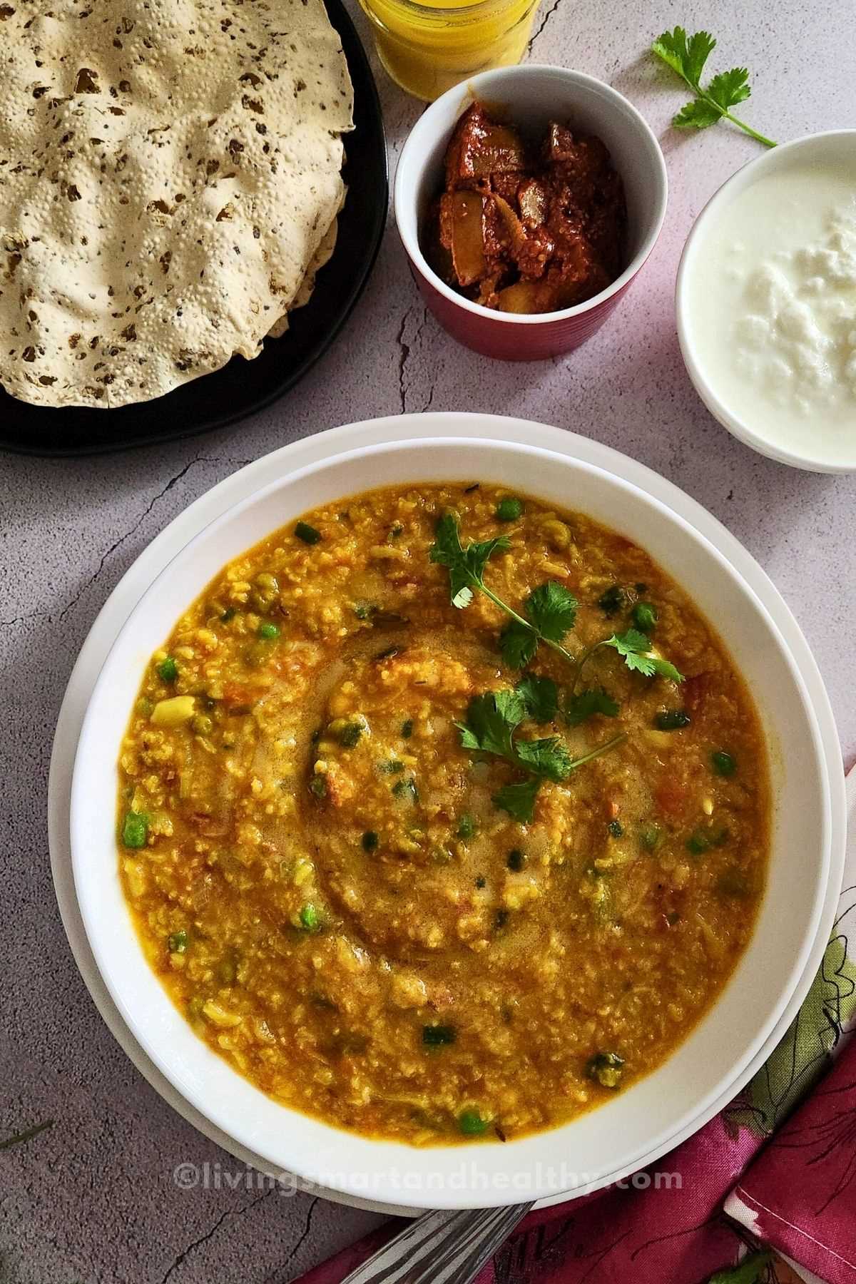 masala khichdi