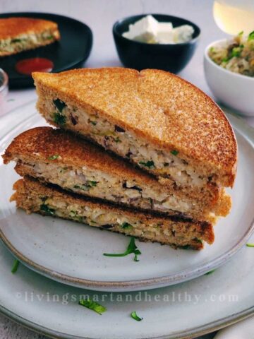 paneer grilled cheese