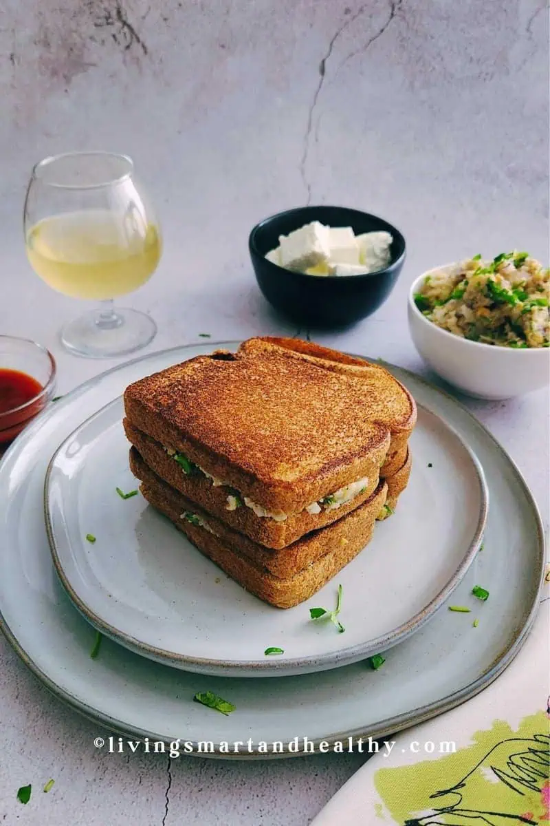 paneer sandwich