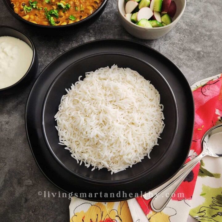 How To Cook Basmati Rice In Instant Pot Living Smart And Healthy