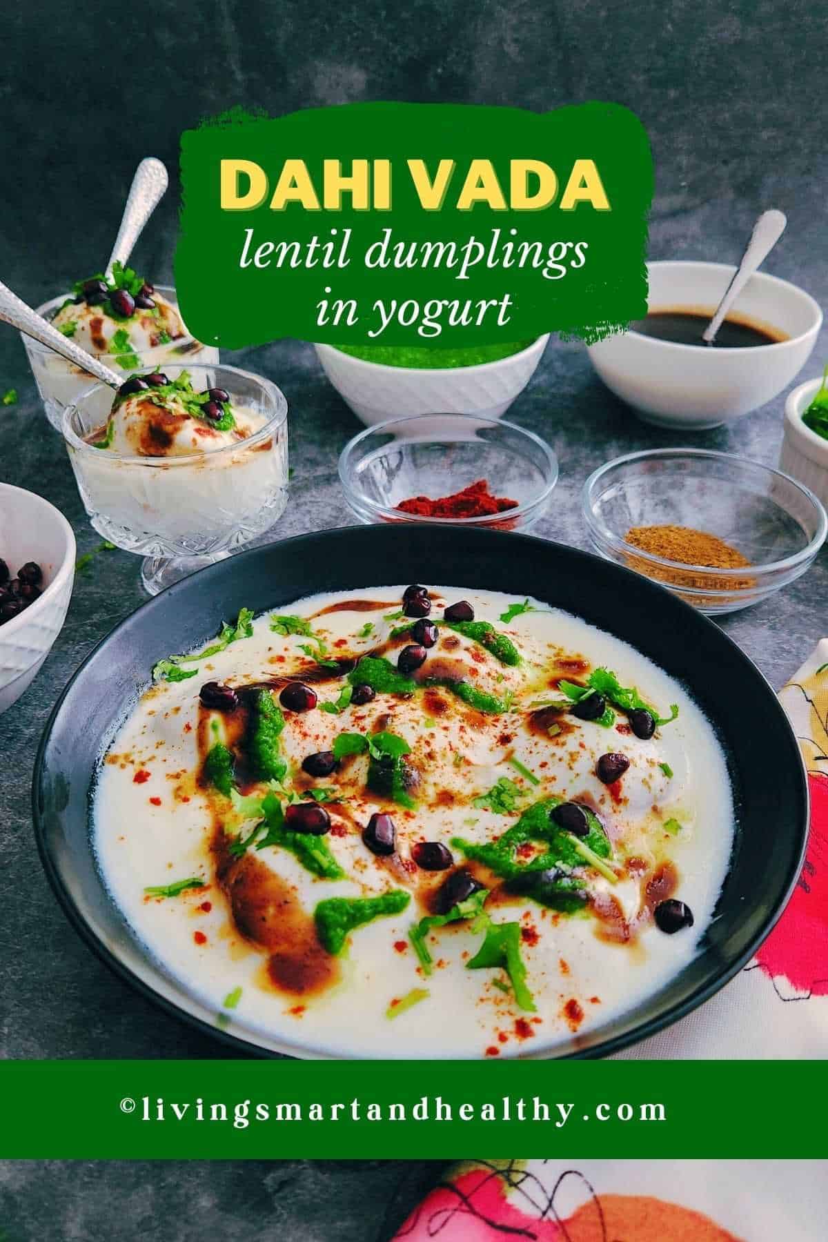 recipe for dahi vada