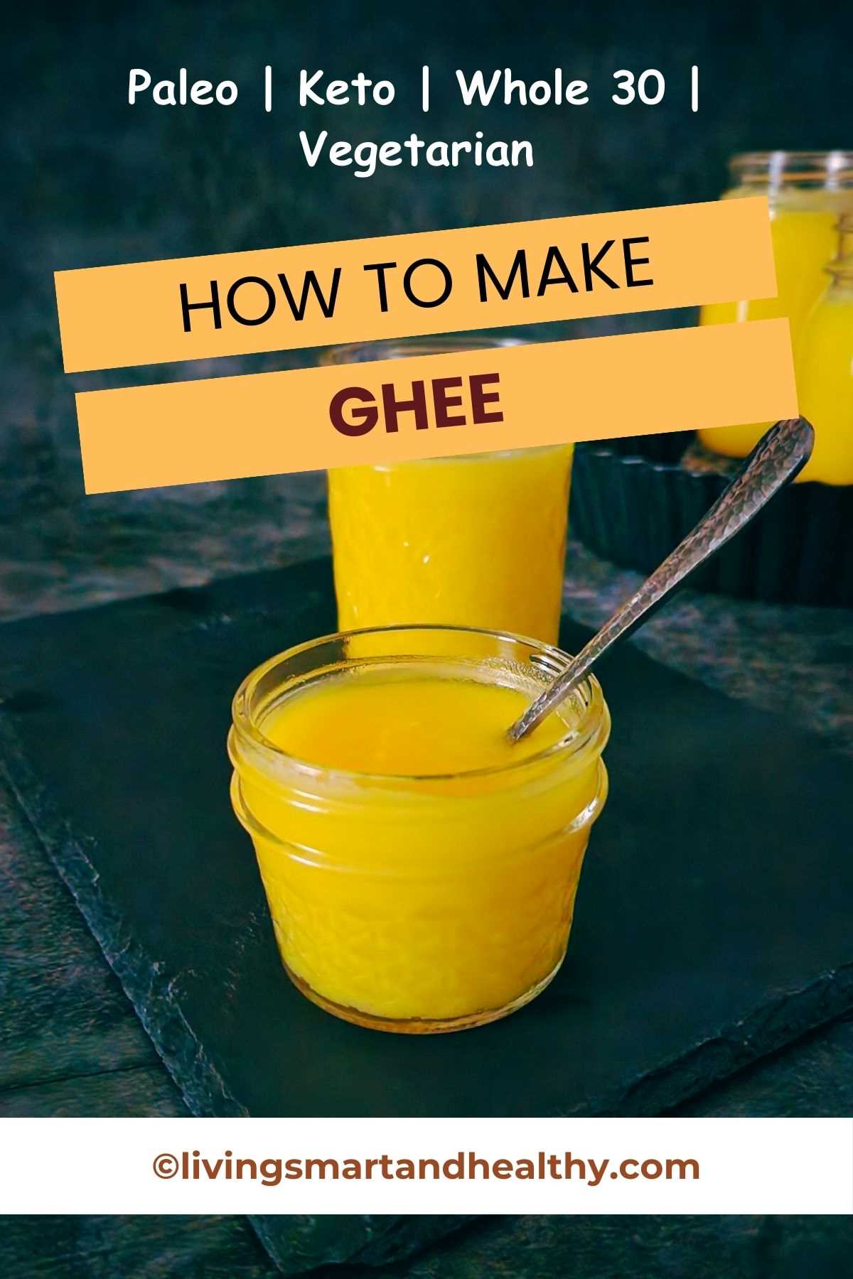 what is difference between ghee and butter