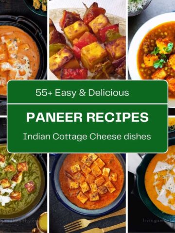 indian recipes with paneer cheese