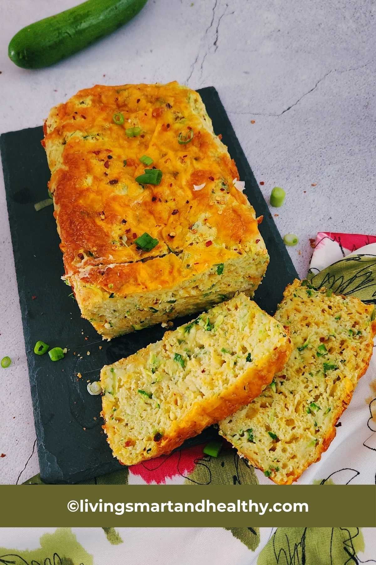 savoury zucchini loaf