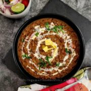 dal makhani dish