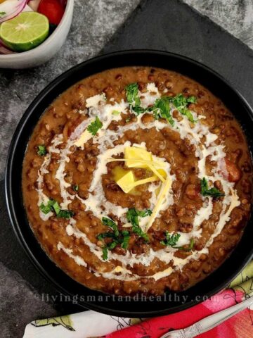 dal makhani dish