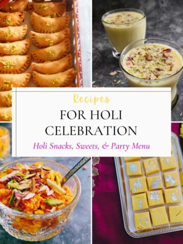 holi celebration food