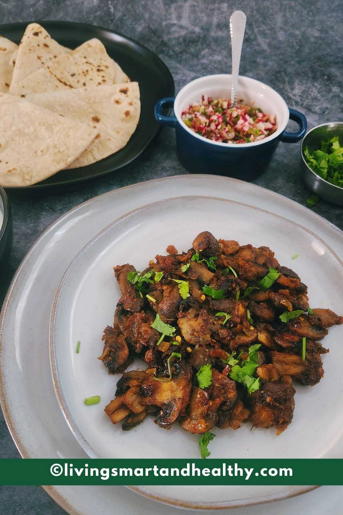 indian recipes for mushroom