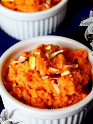 instant pot gajar halwa