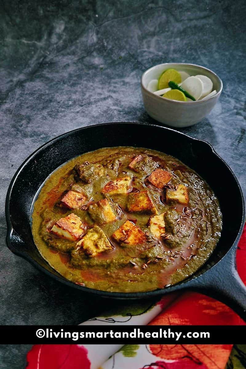 instant pot palak paneer