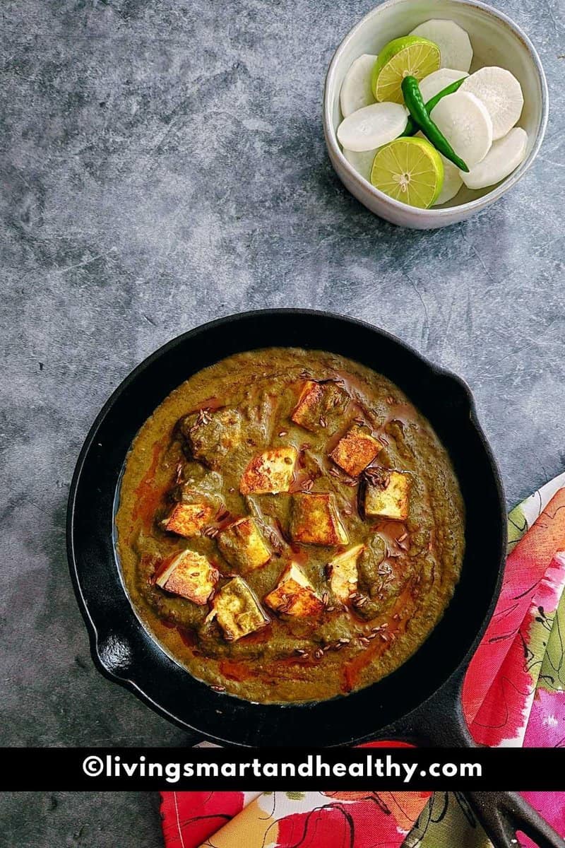 palak paneer recipe instant pot