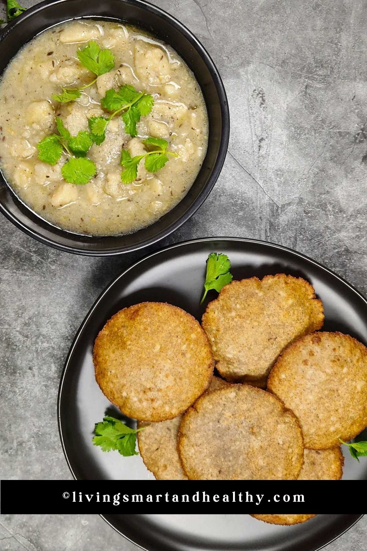 vrat ki puri with potato