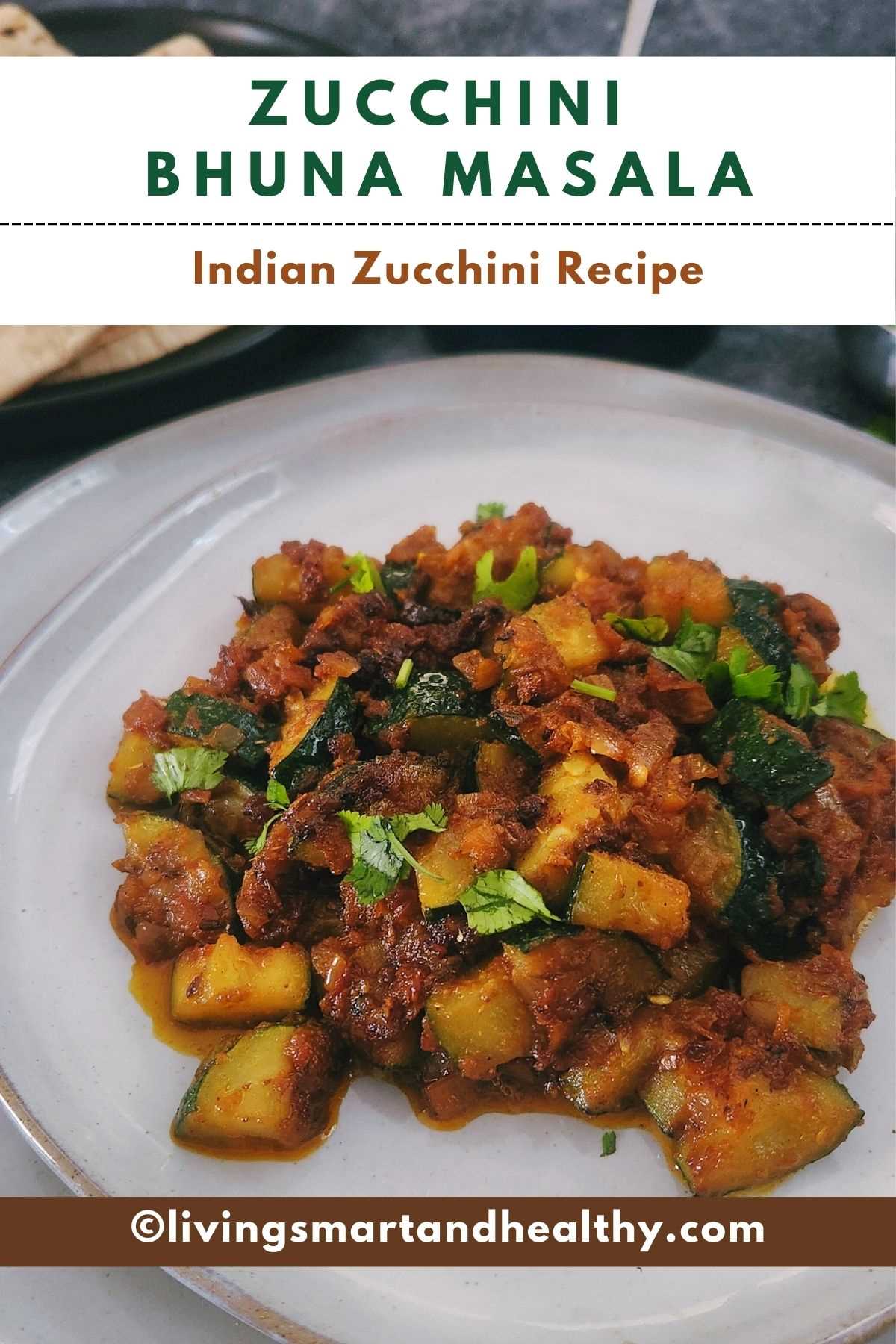 indian zucchini dish