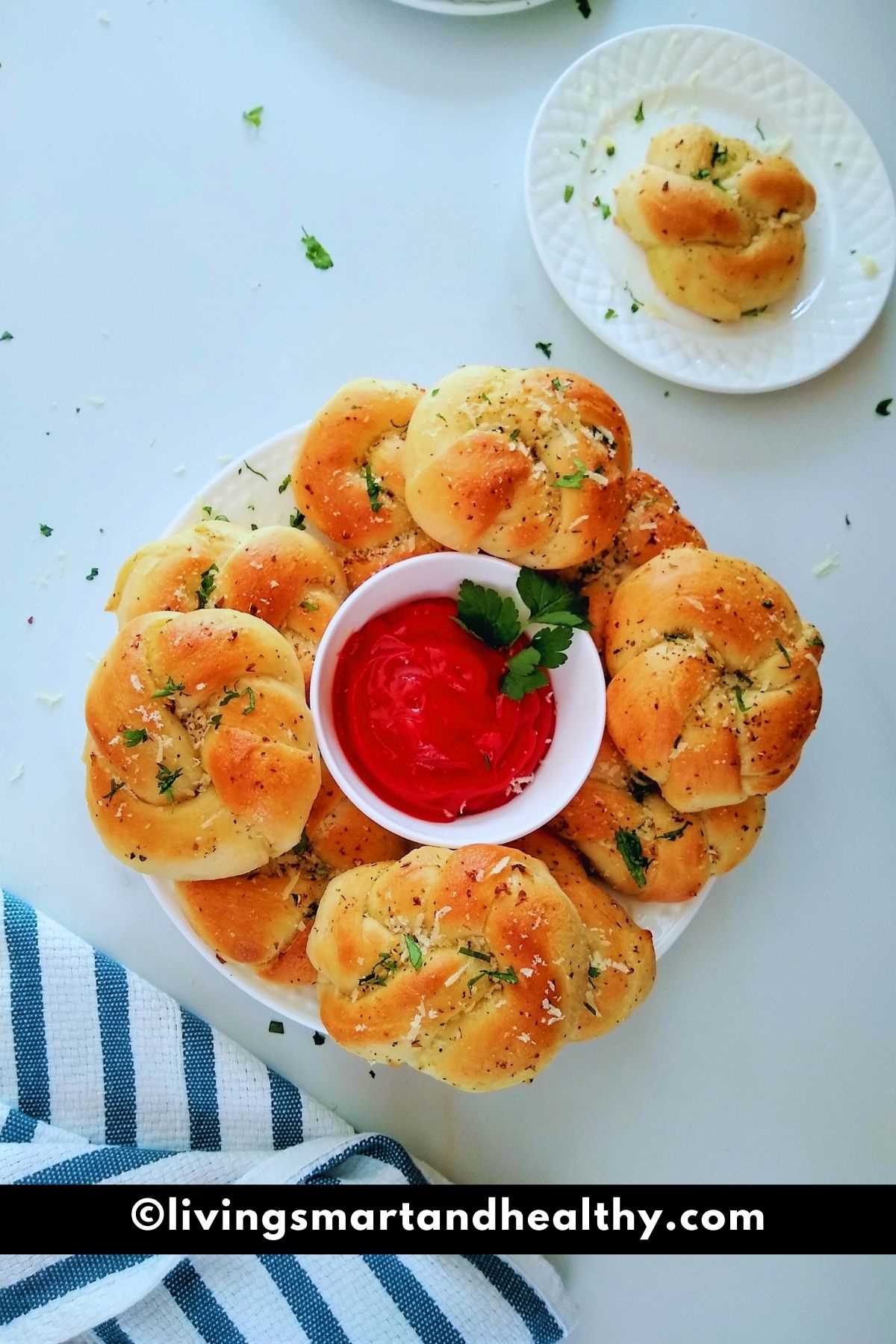 how to make garlic knot