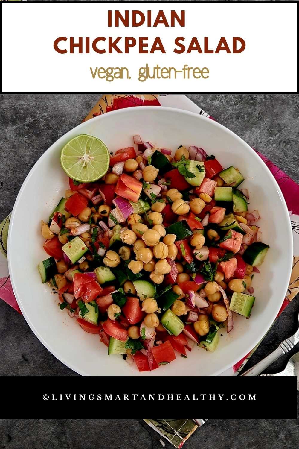 salad with chickpeas