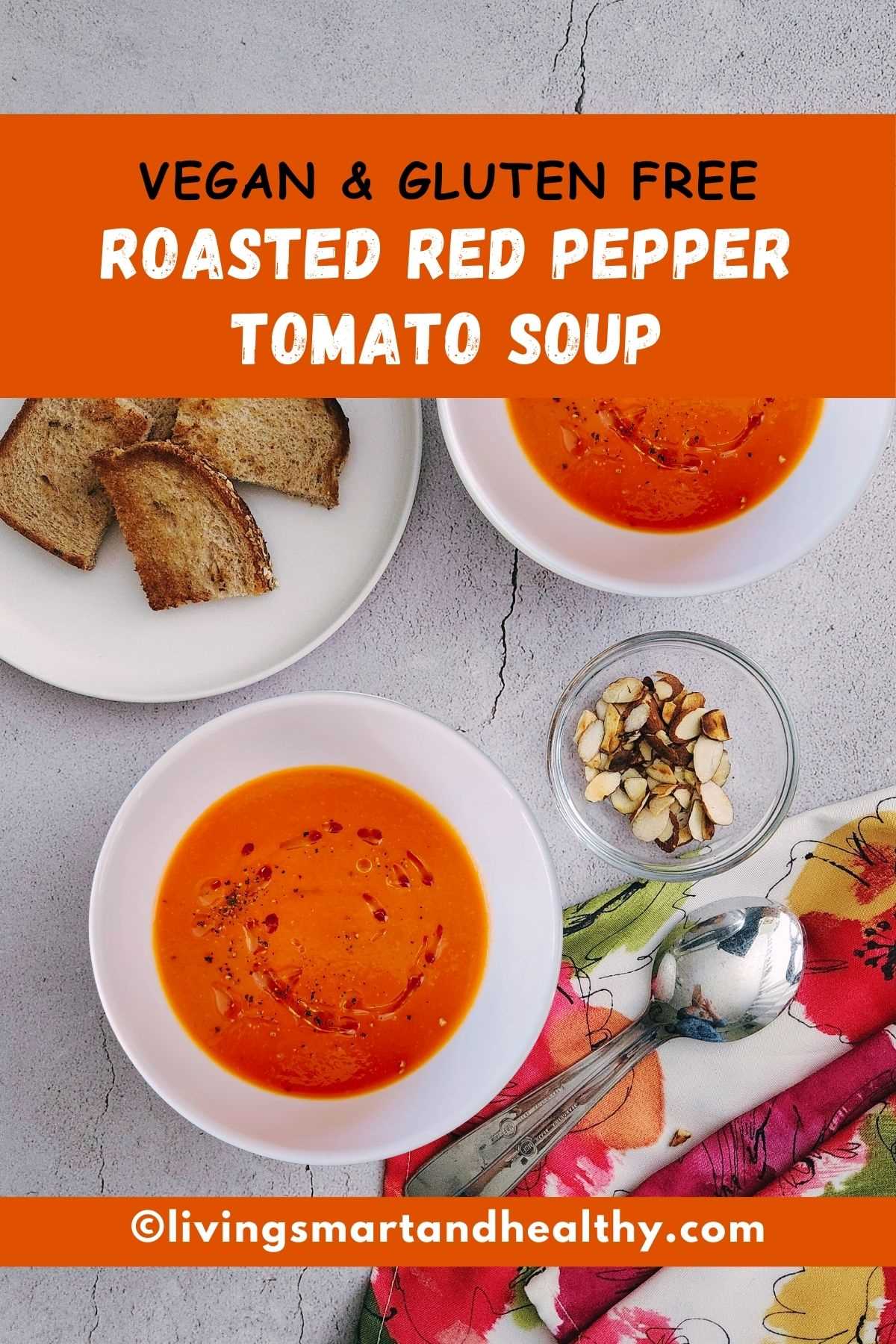 red pepper and tomato soup