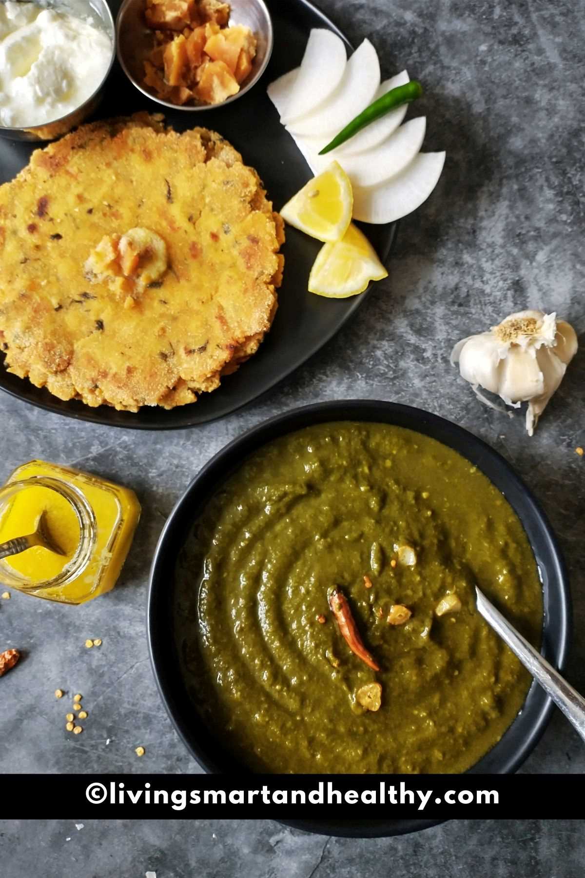 sarson ka saag makki di roti