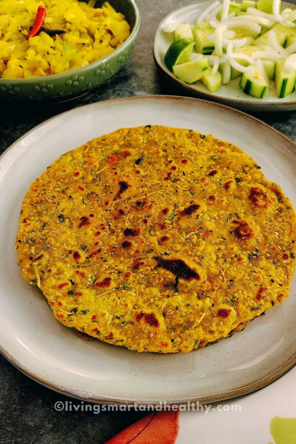zucchini paratha recipe