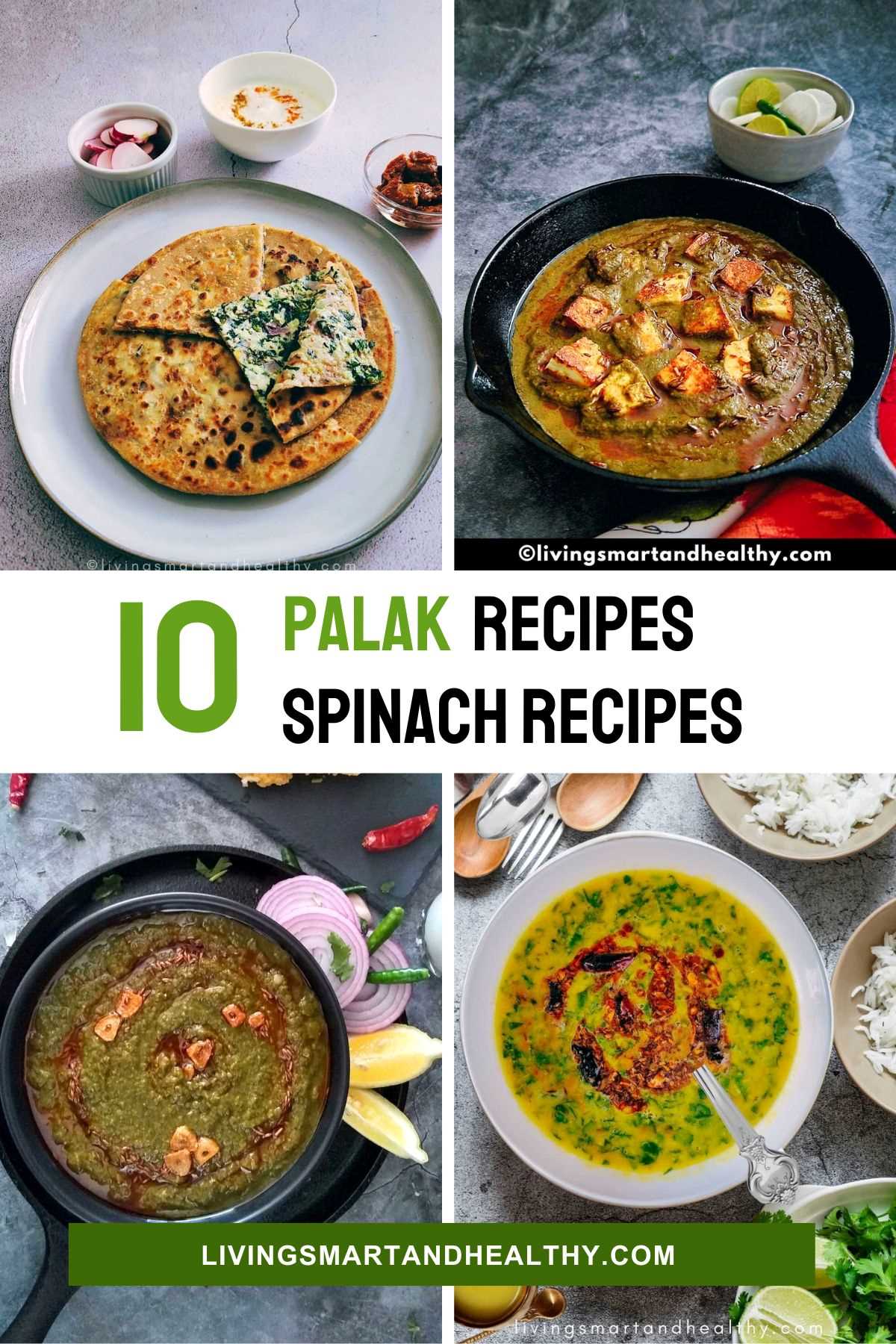 indian recipes with spinach