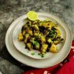 dill leaves recipe with potatoes