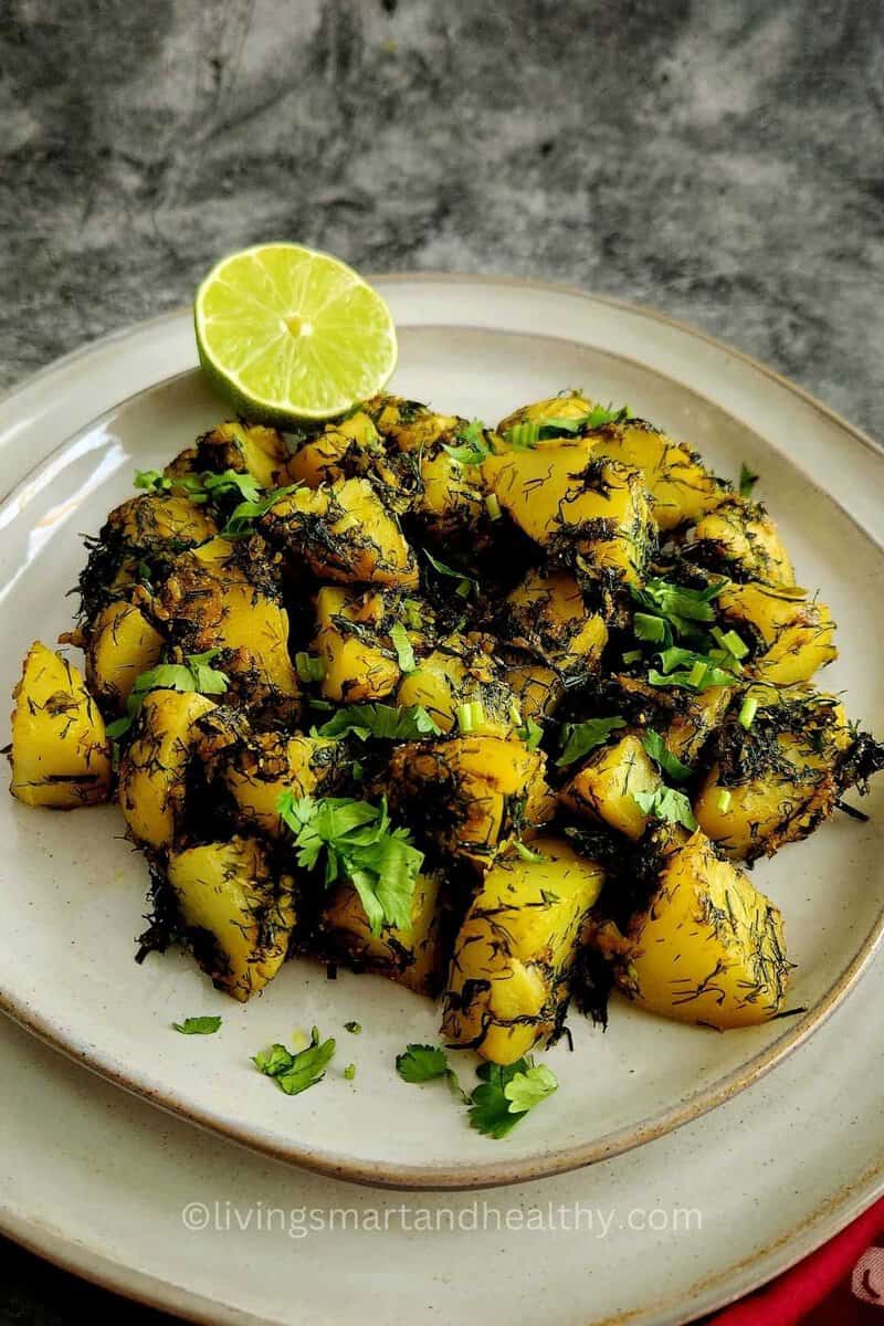 aloo suva ki sabzi