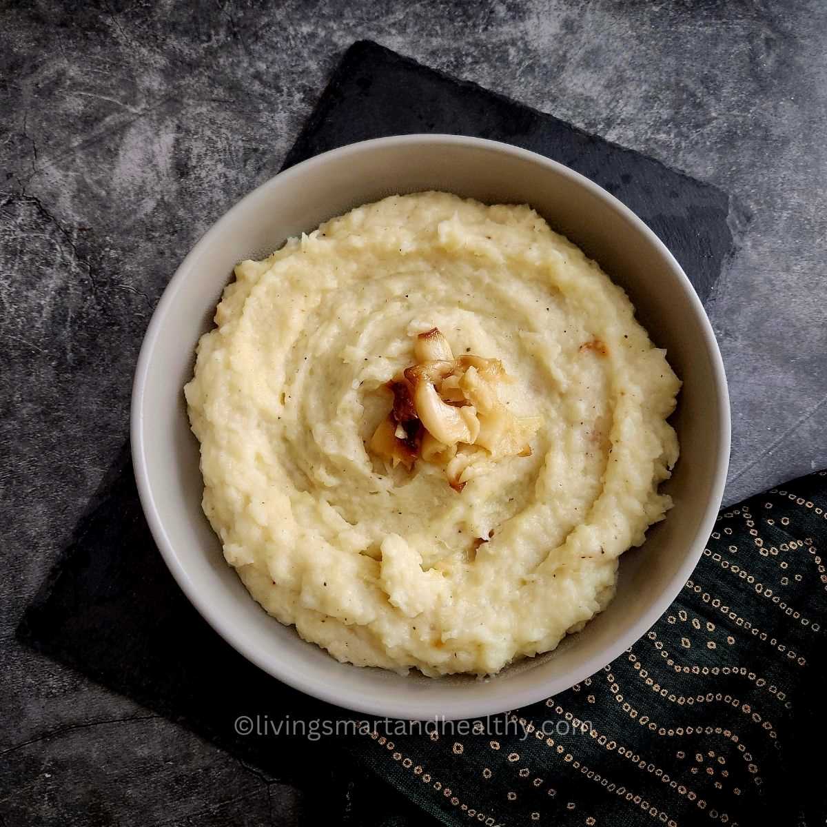 roast garlic mashed potatoes