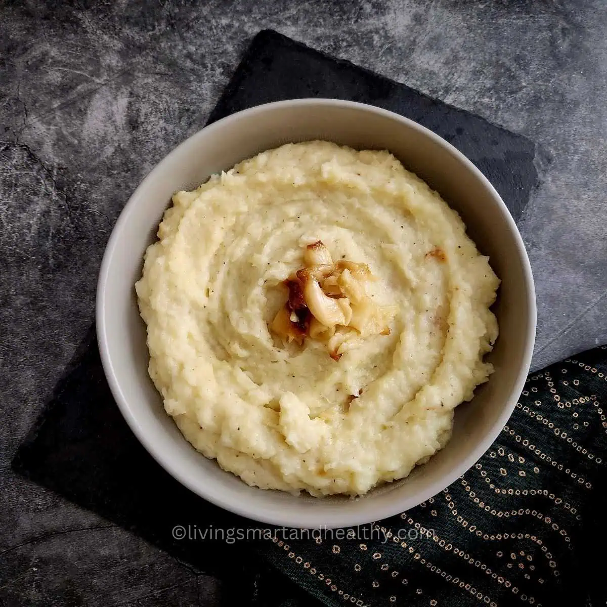 roast garlic mashed potatoes
