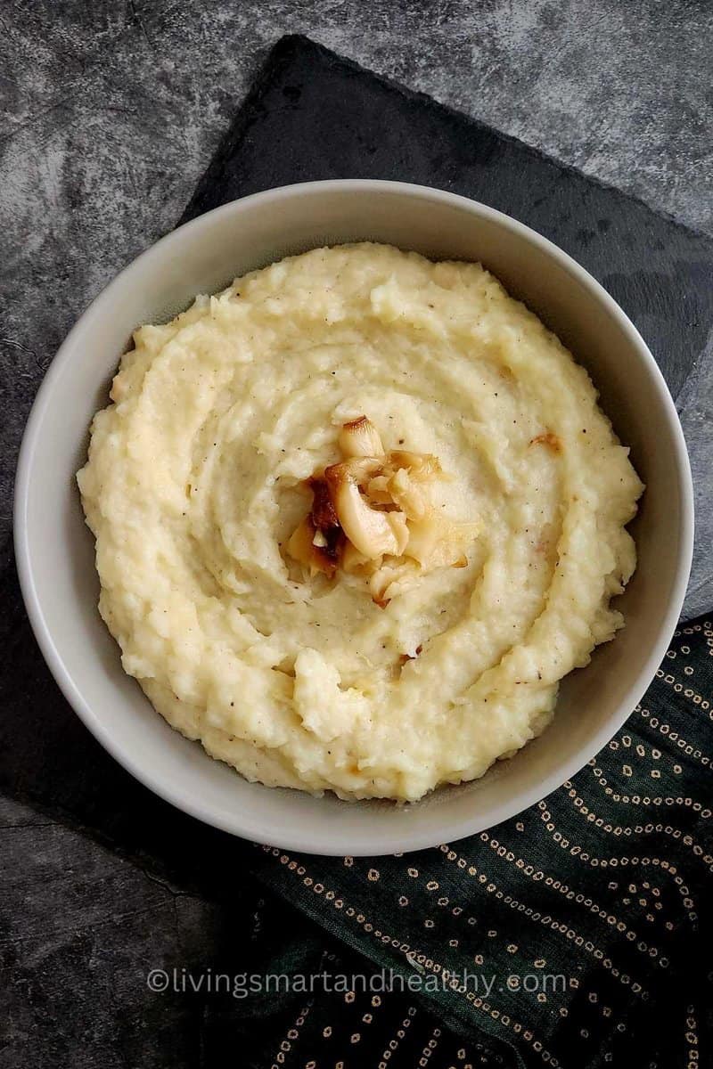 roasted garlic mashed potatoes recipe