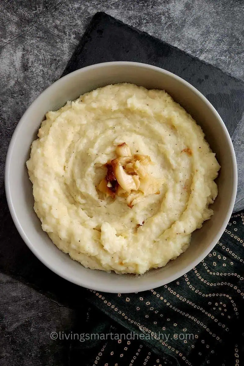 roasted garlic mashed potatoes recipe