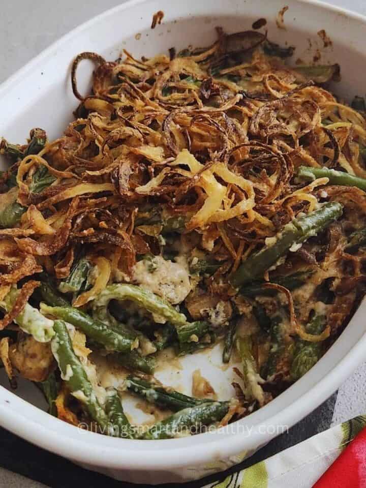 green bean casserole from scratch recipe