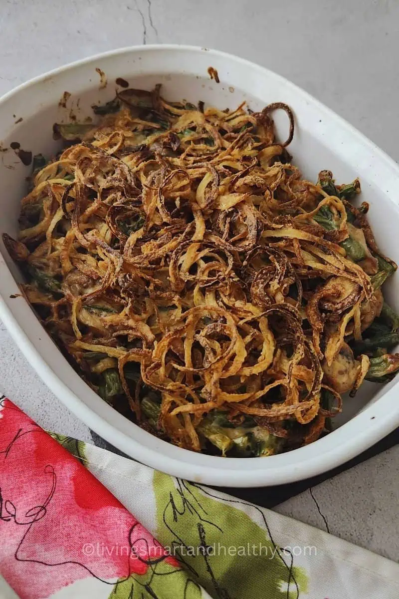 best green bean casserole from scratch