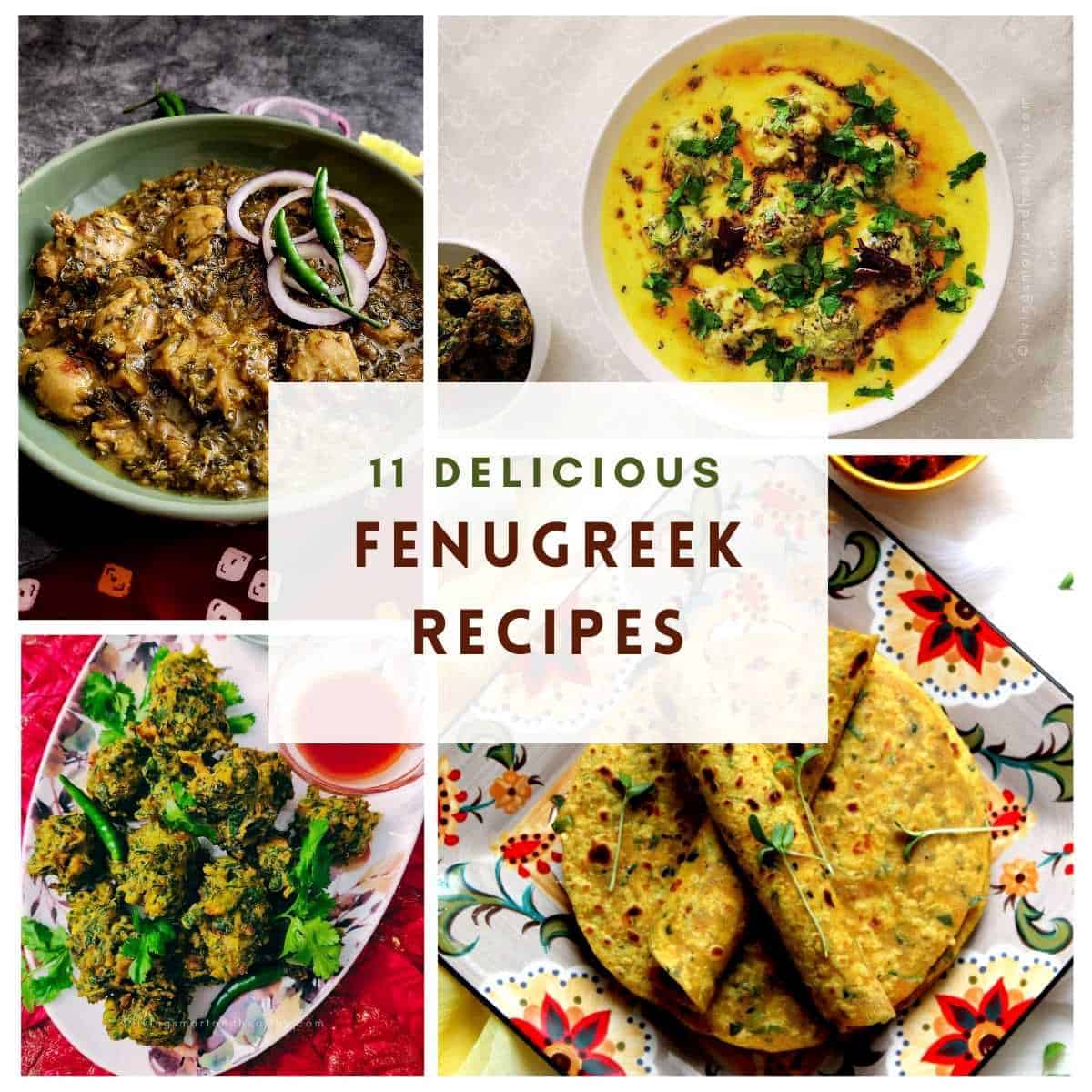 fenugreek leaves recipes
